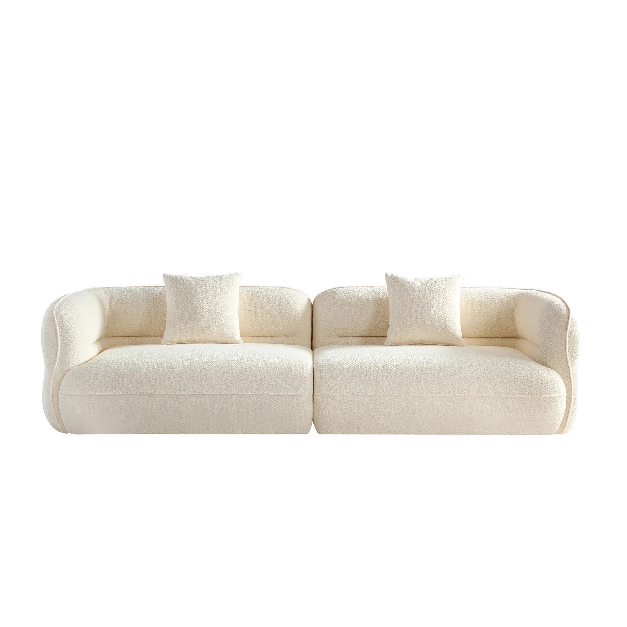 3 Seater Modern Sectional Sofa with Premium Fabric Upholstery