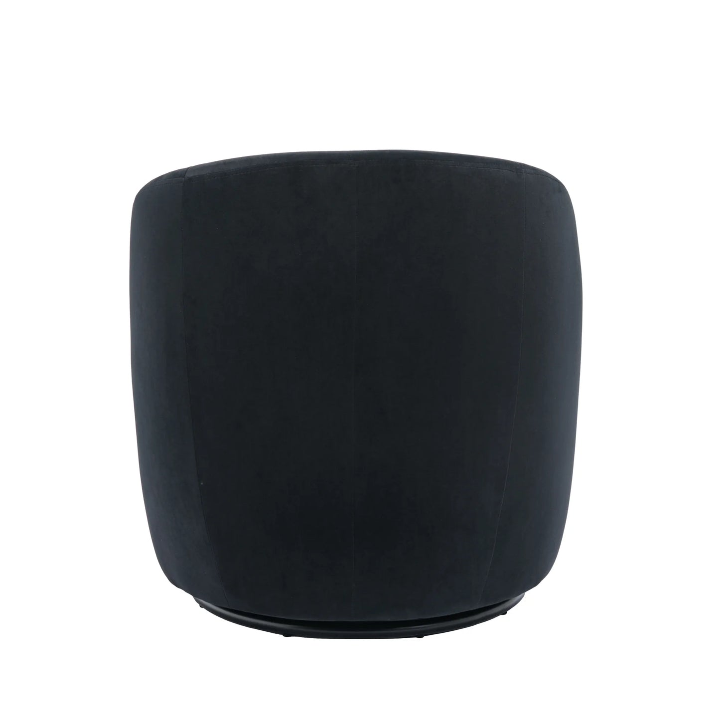 Teddy Fabric Upholstered Barrel Modern Swivel Accent Chair