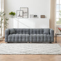102" 4-Seater Upholstery Fleece Cloud Sofa