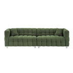 102" 4-Seater Upholstery Fleece Cloud Sofa