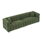 102" 4-Seater Upholstery Fleece Cloud Sofa