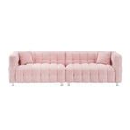 102" 4-Seater Upholstery Fleece Cloud Sofa