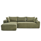 108" 4 Seater Chenille Cloud Modular Sofa with Deep Seat