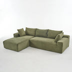 108" 4 Seater Chenille Cloud Modular Sofa with Deep Seat