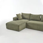 108" 4 Seater Chenille Cloud Modular Sofa with Deep Seat