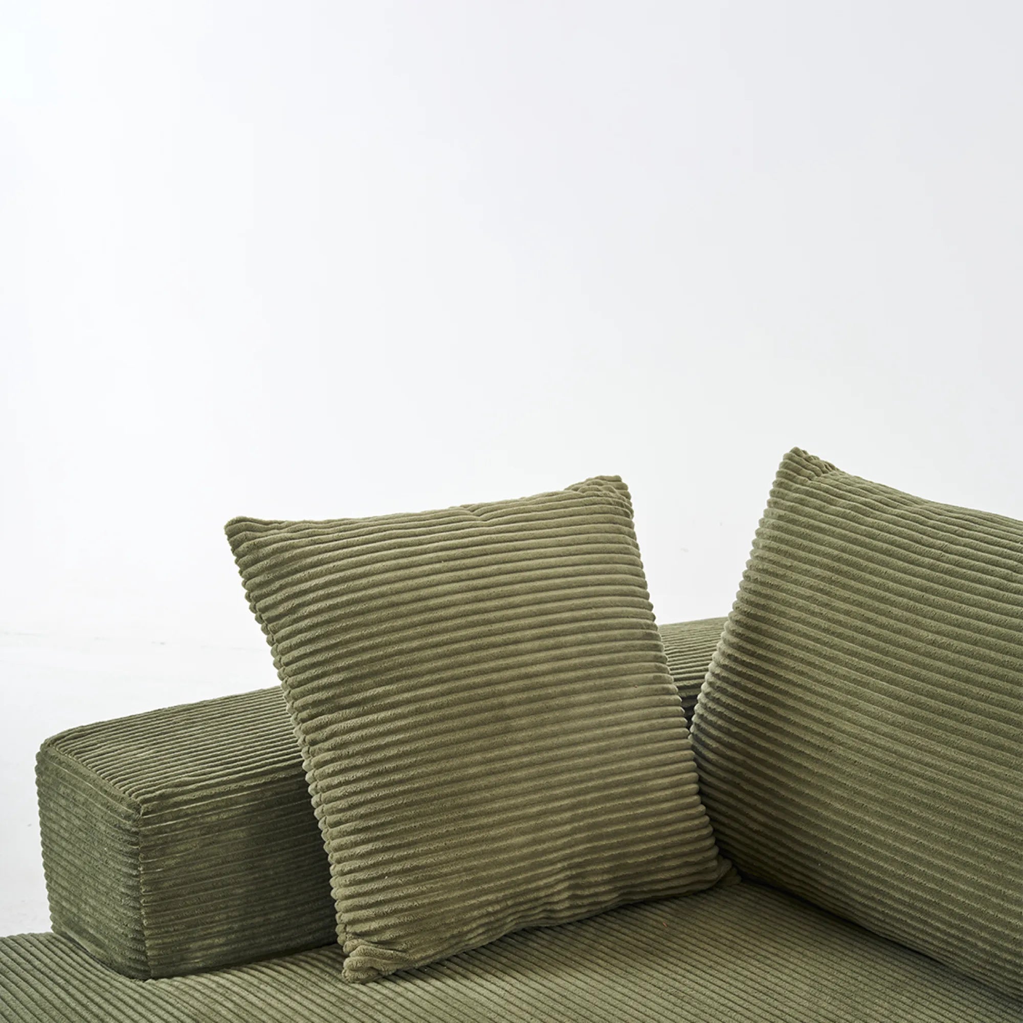 108" 4 Seater Chenille Cloud Modular Sofa with Deep Seat