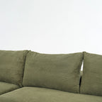 108" 4 Seater Chenille Cloud Modular Sofa with Deep Seat