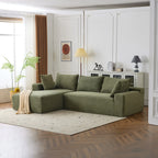 108" 4 Seater Chenille Cloud Modular Sofa with Deep Seat