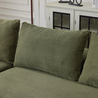 108" 4 Seater Chenille Cloud Modular Sofa with Deep Seat