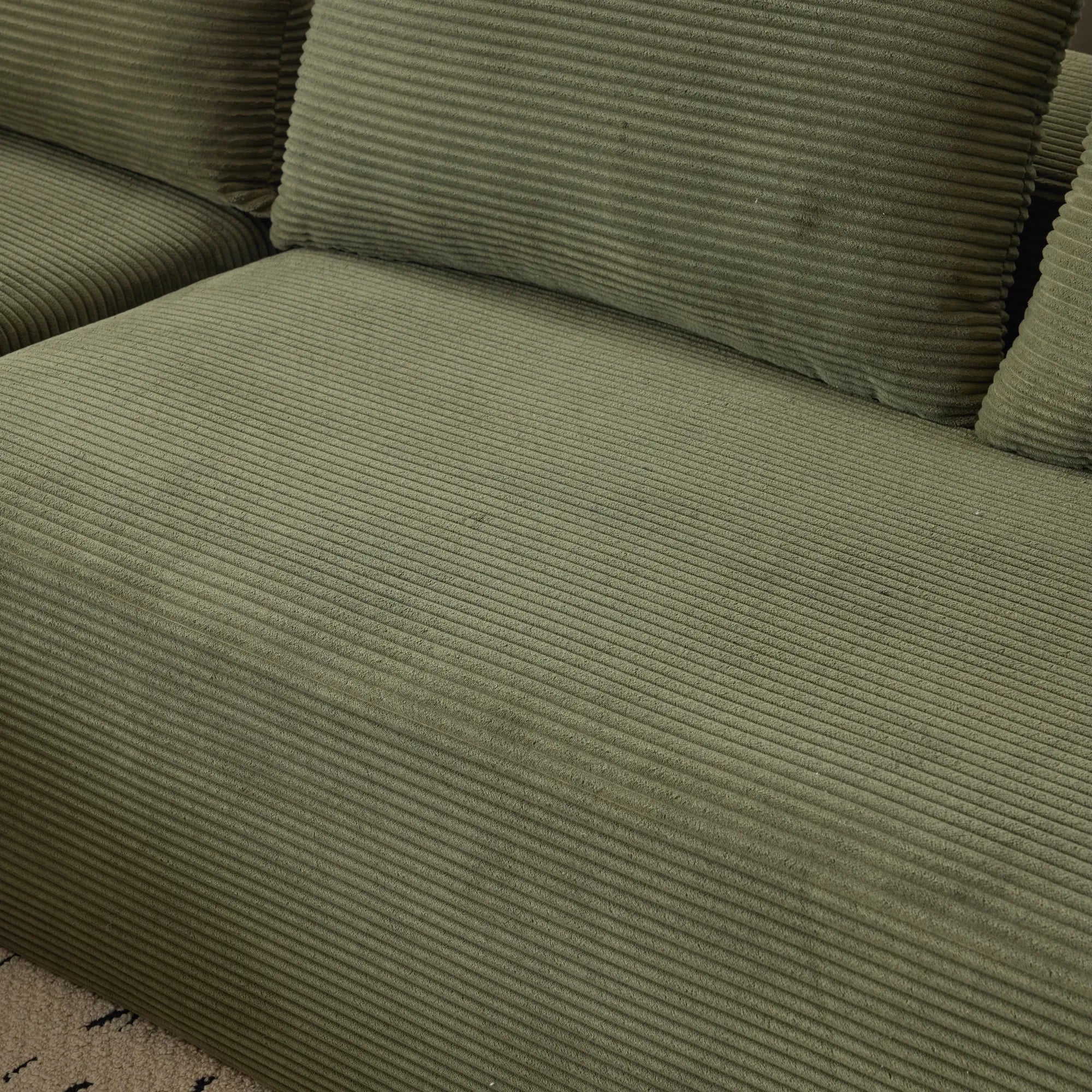 108" 4 Seater Chenille Cloud Modular Sofa with Deep Seat