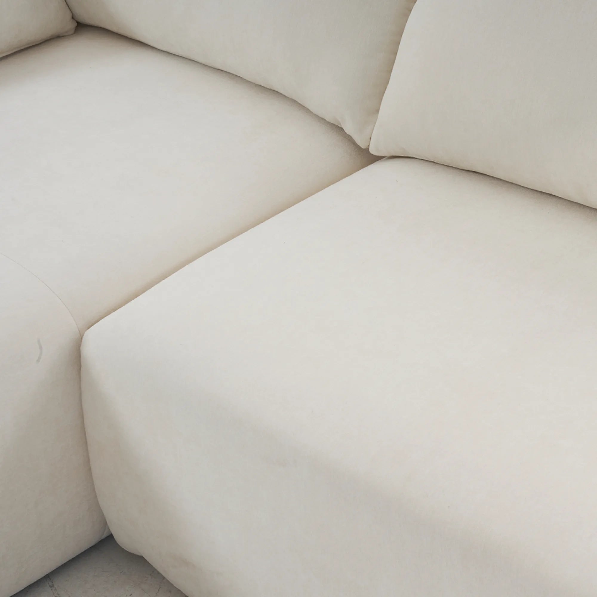 108" 4 Seater Chenille Cloud Modular Sofa with Deep Seat