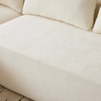 108" 4 Seater Chenille Cloud Modular Sofa with Deep Seat
