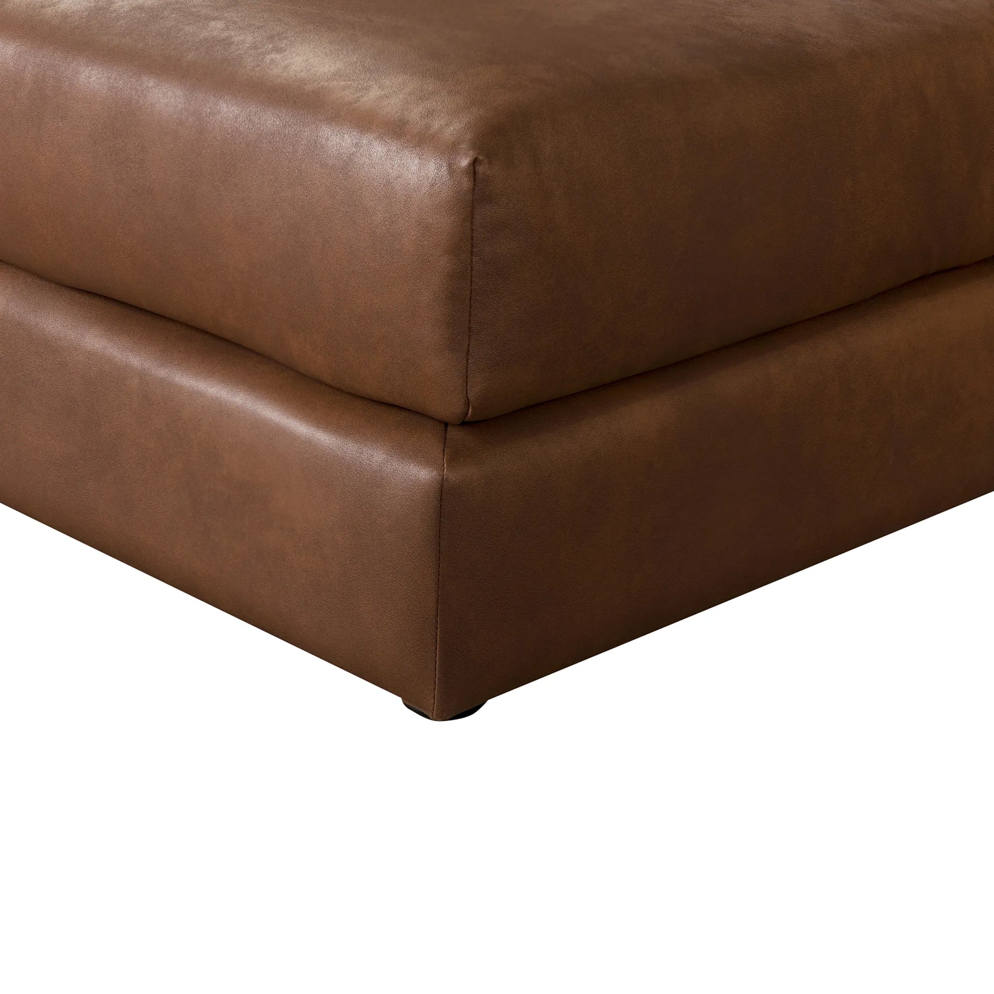 112" Modular Sectional Sofa & Chaise Lounge with Movable Ottoman