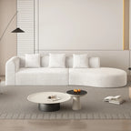 123" 4 Seater Oversized Cloud Corduroy Modular Compressed Sofa