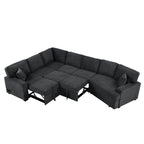 126" L Shape Sectional Sofa Bed