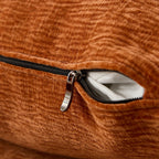 135” Sectional Sofa, L-Shape with Chaise & Ottoman