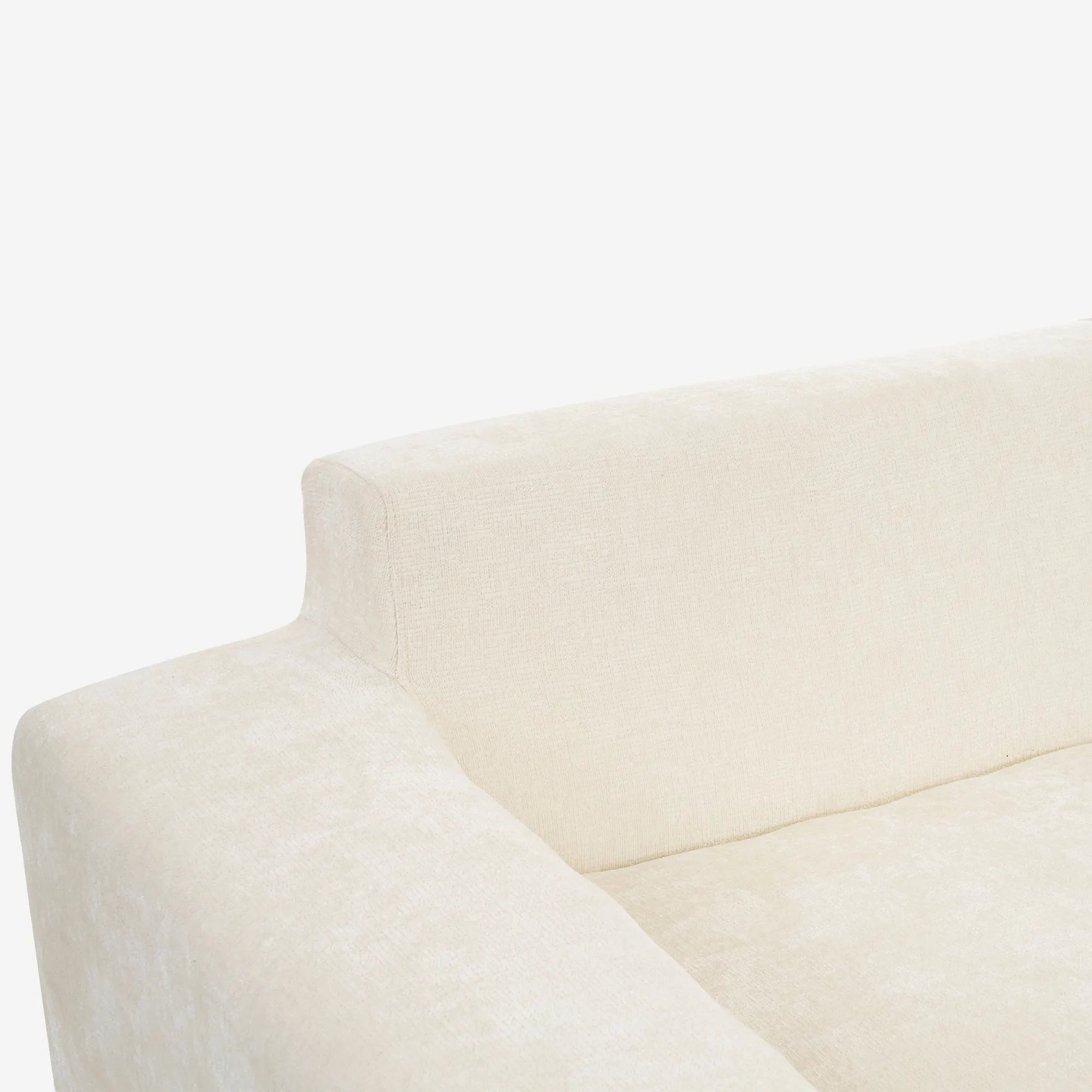 142" Oversized Cloud Sectional Modular Compressed Sofa with Chenille Fabric & Deep Seat