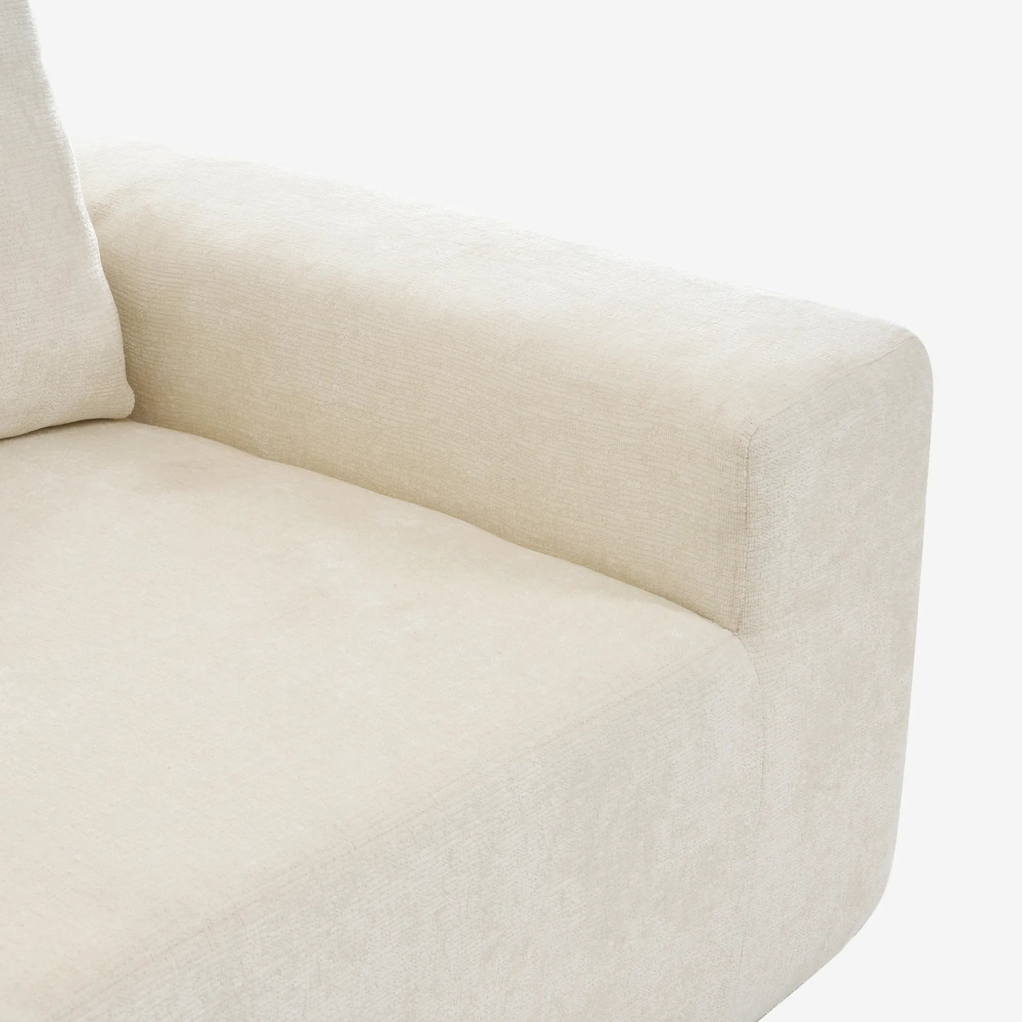 142" Oversized Cloud Sectional Modular Compressed Sofa with Chenille Fabric & Deep Seat