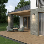 2-Pack Outdoor Waterproof LED Crystal Wall Lamp