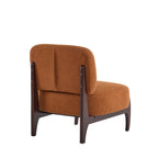 25.5" Modern Soft Boucle Lounge Accent Chair with Solid Wood Frame