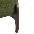 25.5" Modern Soft Boucle Lounge Accent Chair with Solid Wood Frame