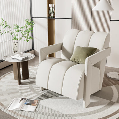26.3'' Fabric Modern Minimalist Leisure Armchair Accent Chair