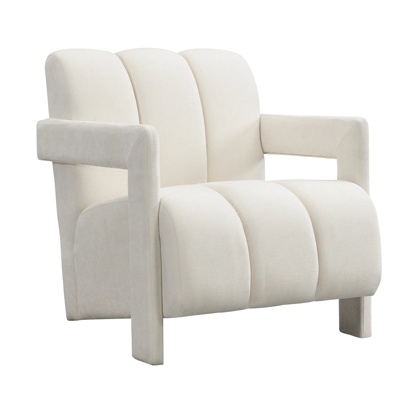 26.3'' Fabric Modern Minimalist Leisure Armchair Accent Chair