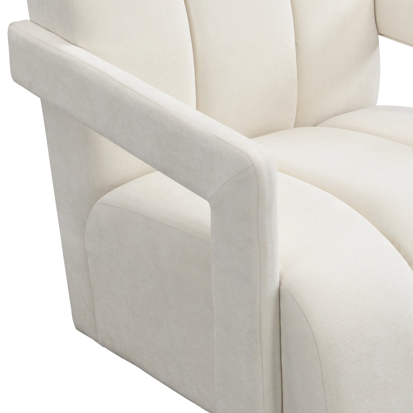 26.3'' Fabric Modern Minimalist Leisure Armchair Accent Chair