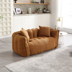 2 Seater Soft Beanbag Sofa Chair with High Resilience Foam