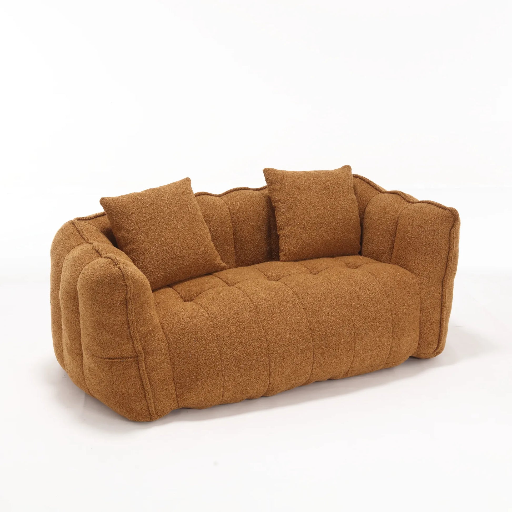 2 Seater Soft Beanbag Sofa Chair with High Resilience Foam