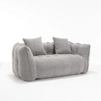 2 Seater Soft Beanbag Sofa Chair with High Resilience Foam