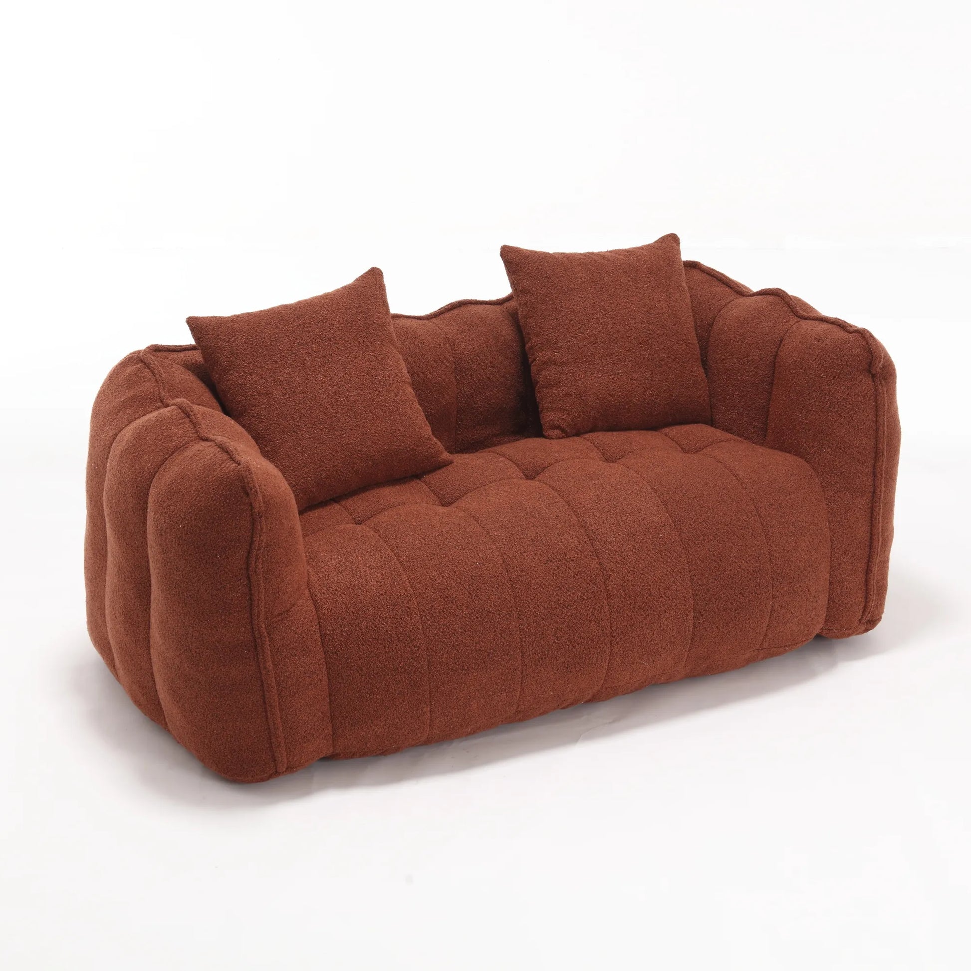 2 Seater Soft Beanbag Sofa Chair with High Resilience Foam