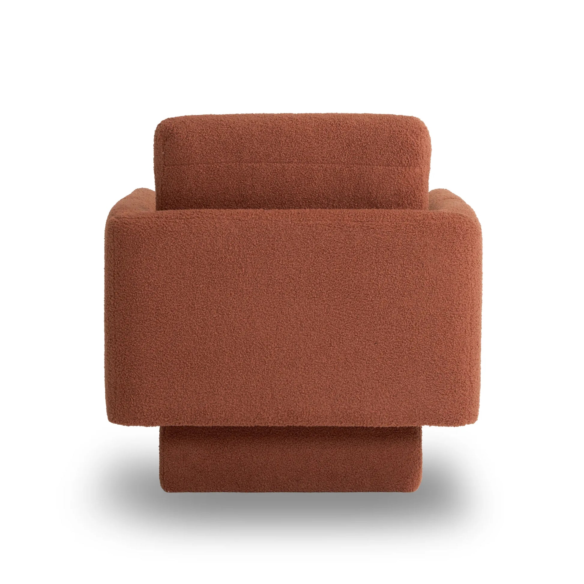 360° Modern Comfy Swivel Accent Chair Armchair with Teddy Sherpa Boucle Fabric