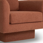360° Swivel Modern Accent Chair with Teddy Sherpa Fabric