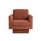 360° Swivel Modern Accent Chair with Teddy Sherpa Fabric