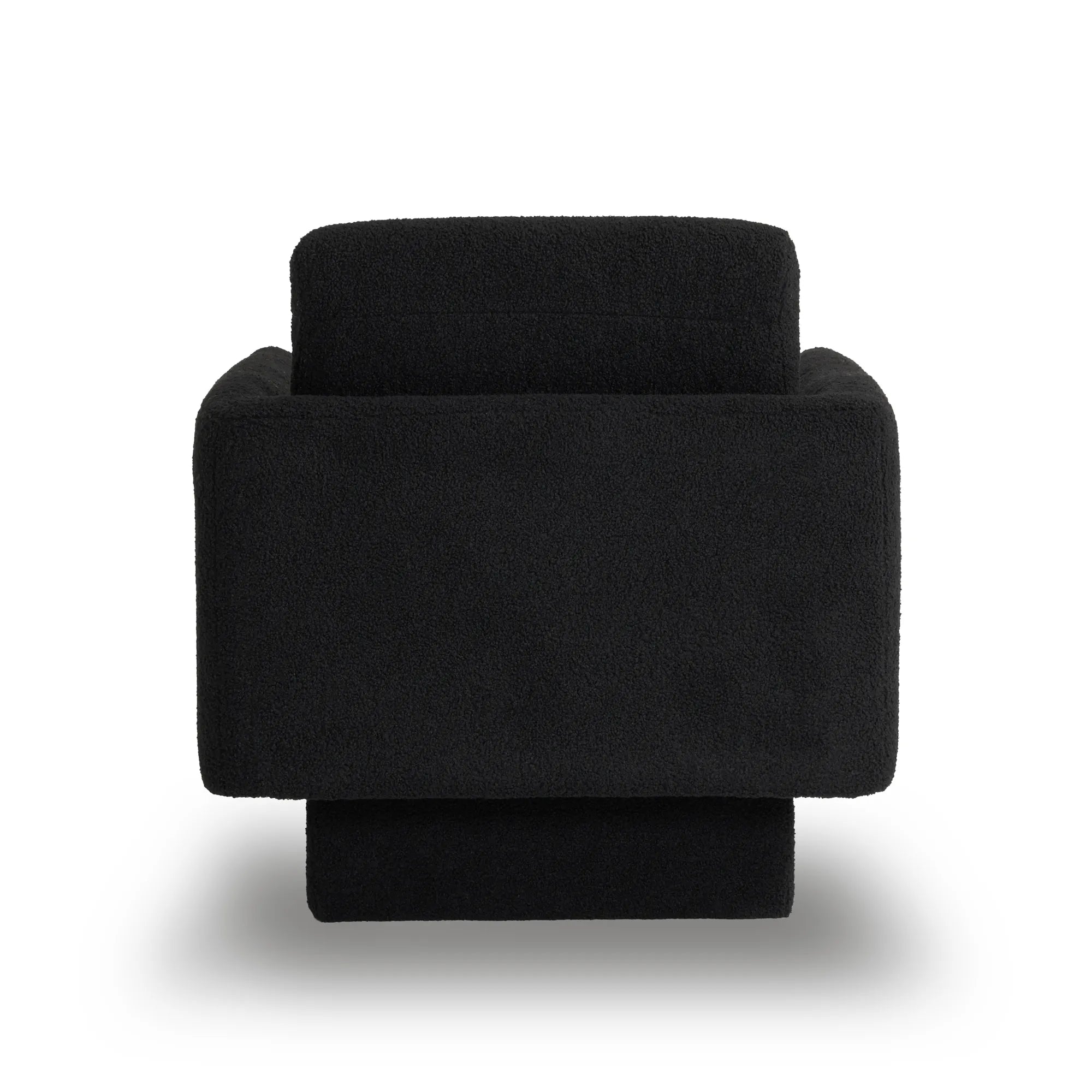 360° Swivel Modern Accent Chair with Teddy Sherpa Fabric