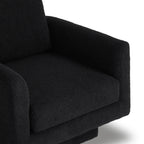 360° Swivel Modern Accent Chair with Teddy Sherpa Fabric