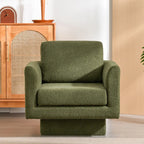 360° Swivel Modern Accent Chair with Teddy Sherpa Fabric