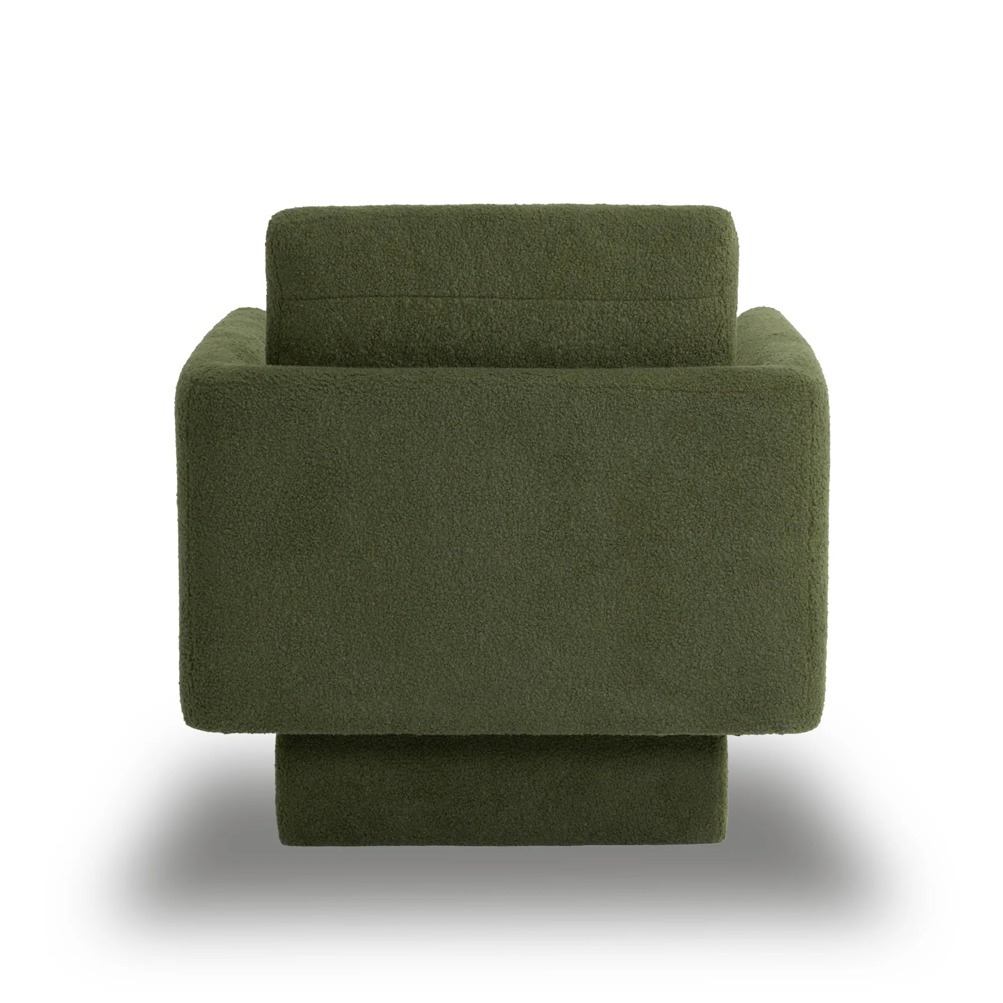 360° Swivel Modern Accent Chair with Teddy Sherpa Fabric