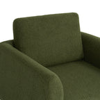 360° Swivel Modern Accent Chair with Teddy Sherpa Fabric