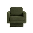 360° Swivel Modern Accent Chair with Teddy Sherpa Fabric