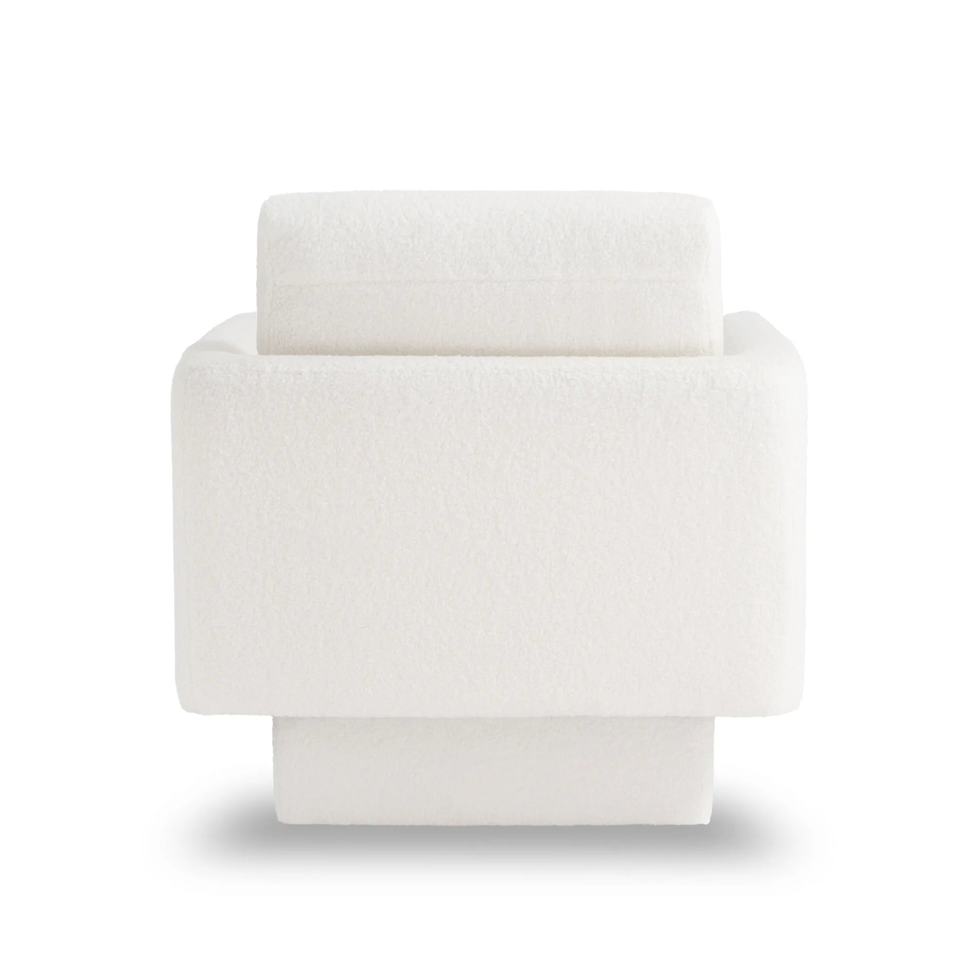 360° Modern Comfy Swivel Accent Chair Armchair with Teddy Sherpa Boucle Fabric