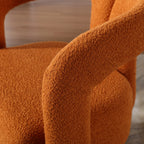360° Swivel Cuddle Barrel Accent Chair With Fluffy Fabric