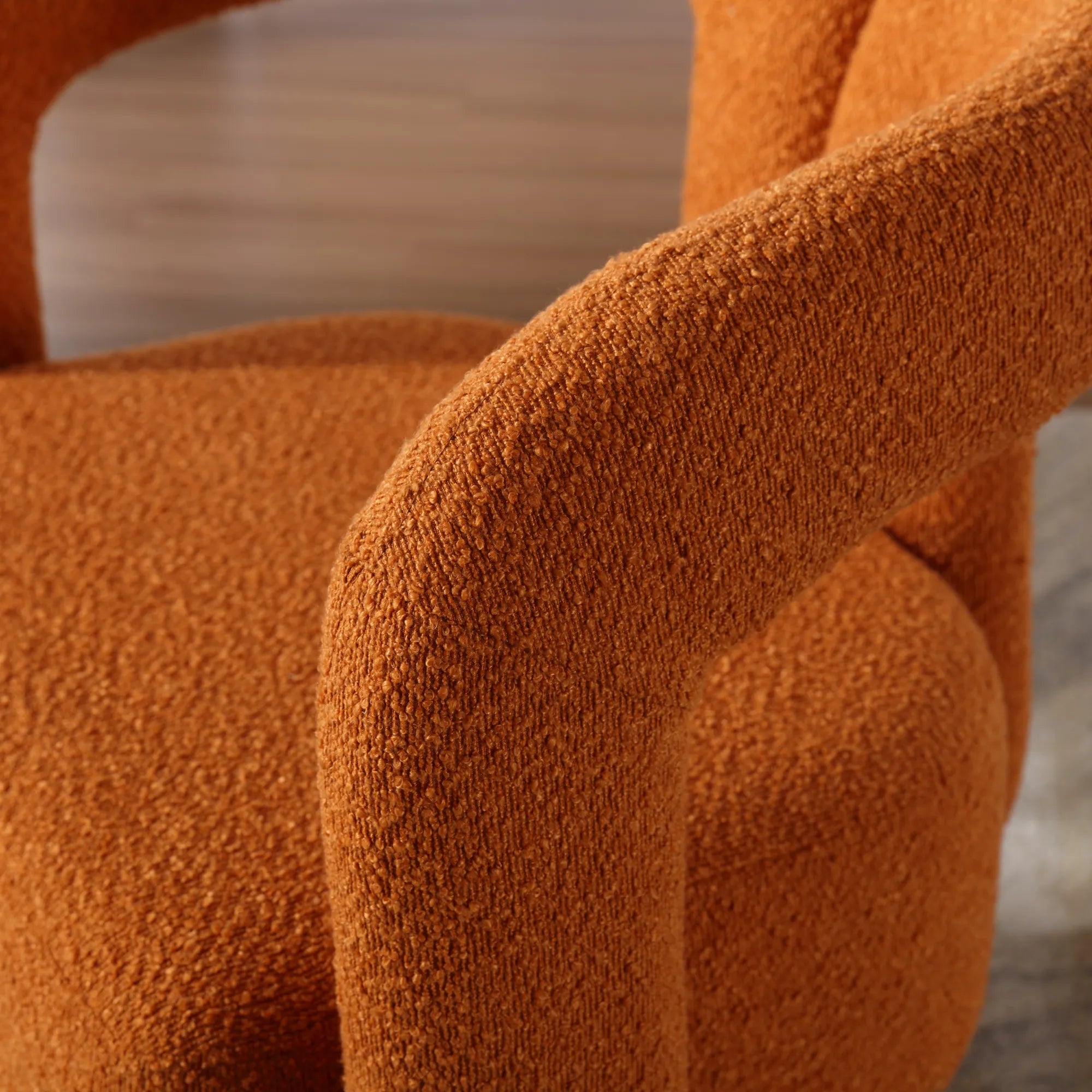 360° Swivel Cuddle Barrel Accent Chair With Fluffy Fabric