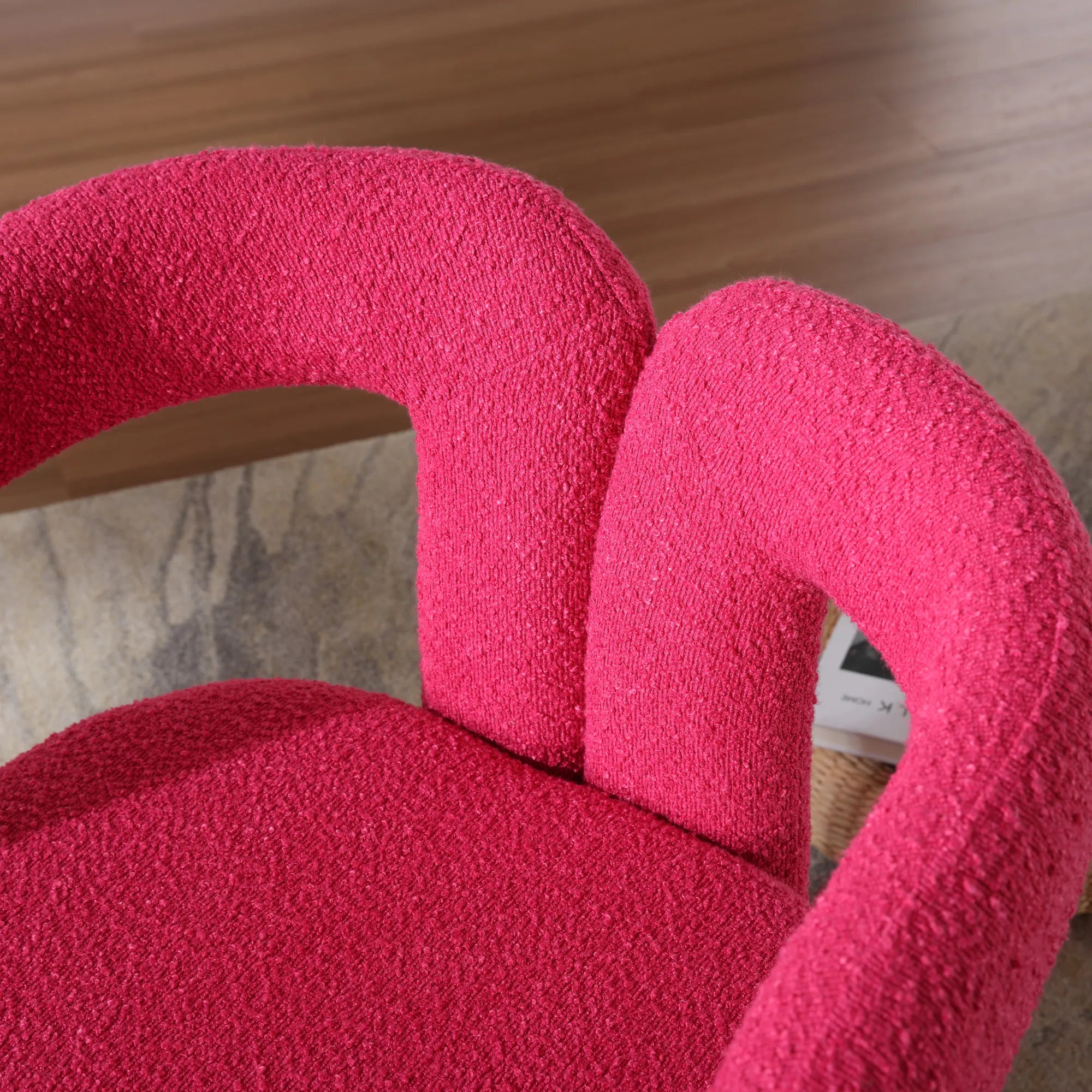 360° Swivel Cuddle Barrel Accent Chair With Fluffy Fabric
