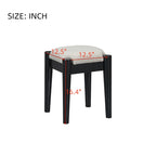 39” Boho Makeup Vanity Set with Stool