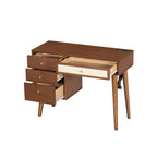 39” Boho Makeup Vanity Set with Stool