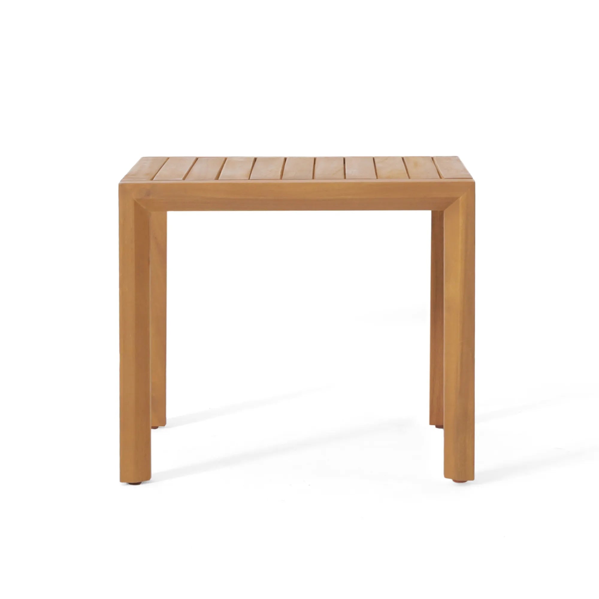 3 Pieces Wood Outdoor Patio Seat Set