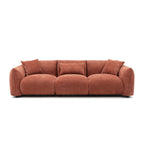 3 Seater Boucle Mid Century Modern Sofa
