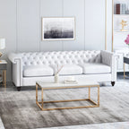 3 Seater Mid Century Modern Chesterfield Sofa Couch